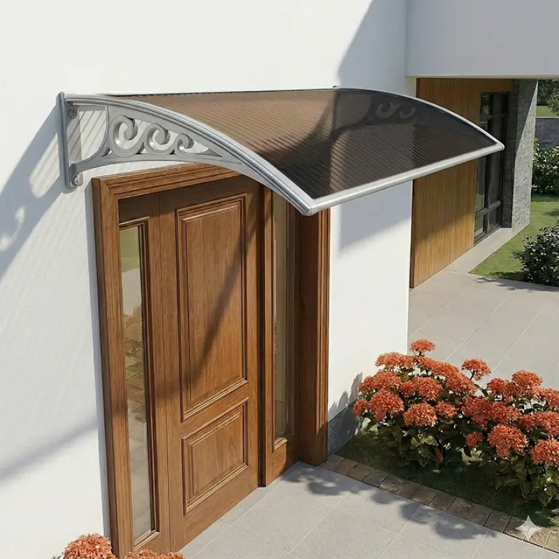 Plastik Gövdeli Sundurma Gri