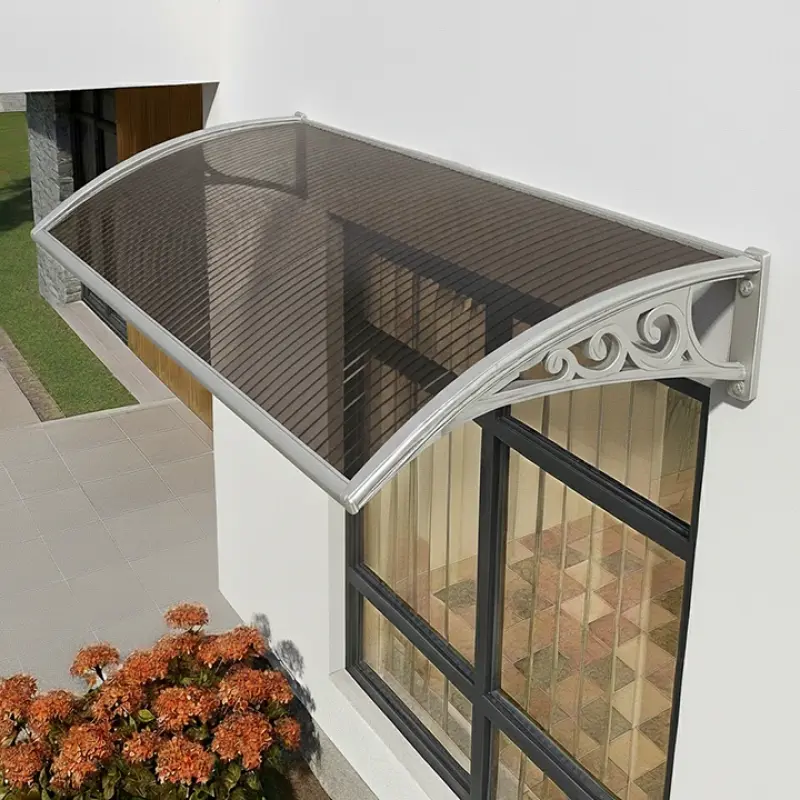 Plastik Gövdeli Sundurma Gri