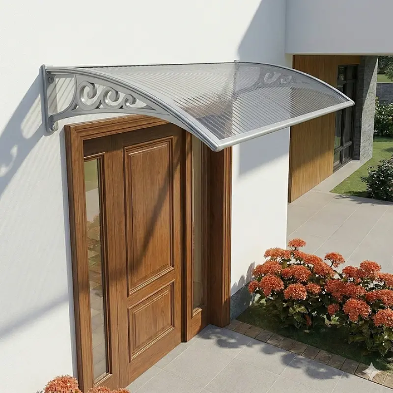 Plastik Gövdeli Sundurma Gri