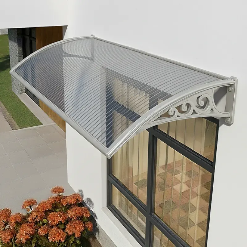 Plastik Gövdeli Sundurma Gri