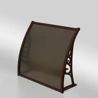 Plastik Gövdeli Sundurma Kahverengi