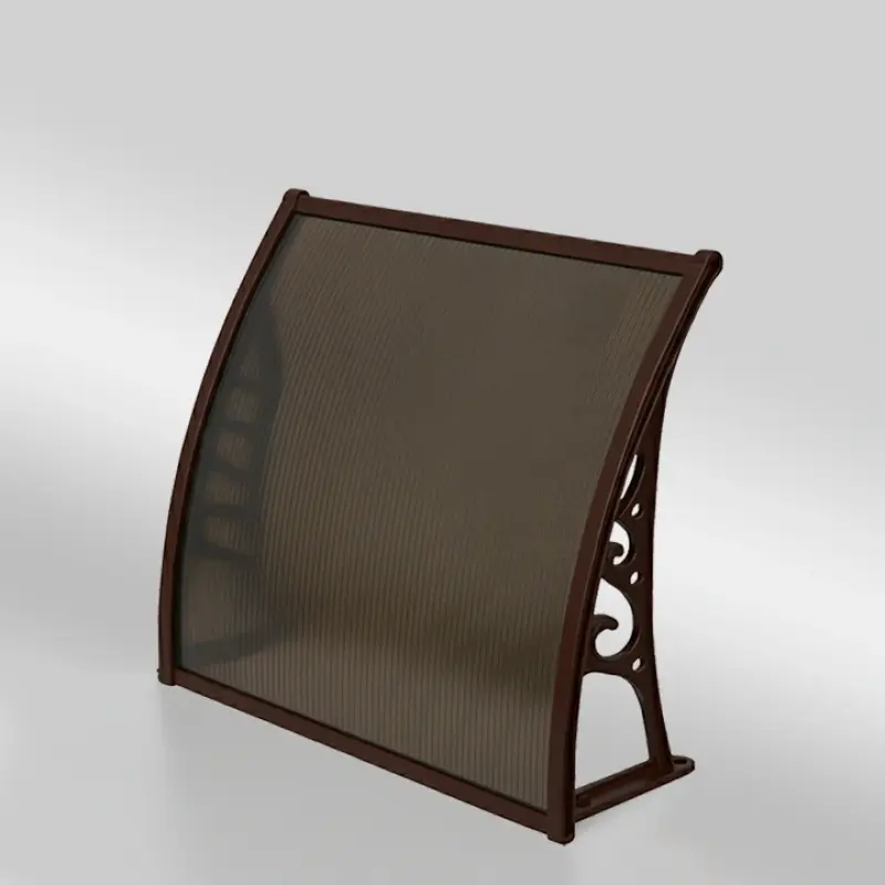 Plastik Gövdeli Sundurma Kahverengi