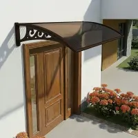 Plastik Gövdeli Sundurma Kahverengi