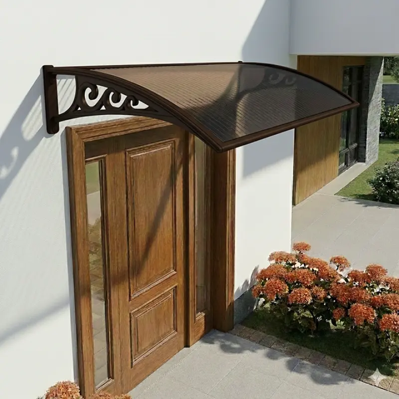 Plastik Gövdeli Sundurma Kahverengi