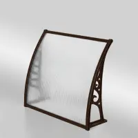 Plastik Gövdeli Sundurma Kahverengi