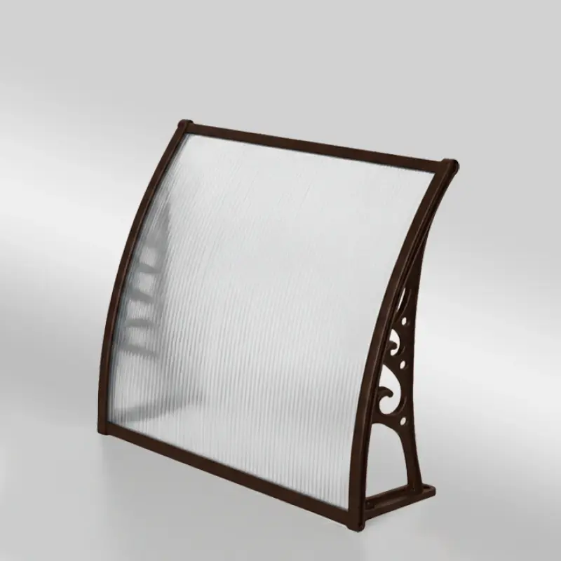 Plastik Gövdeli Sundurma Kahverengi