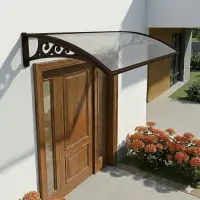 Plastik Gövdeli Sundurma Kahverengi