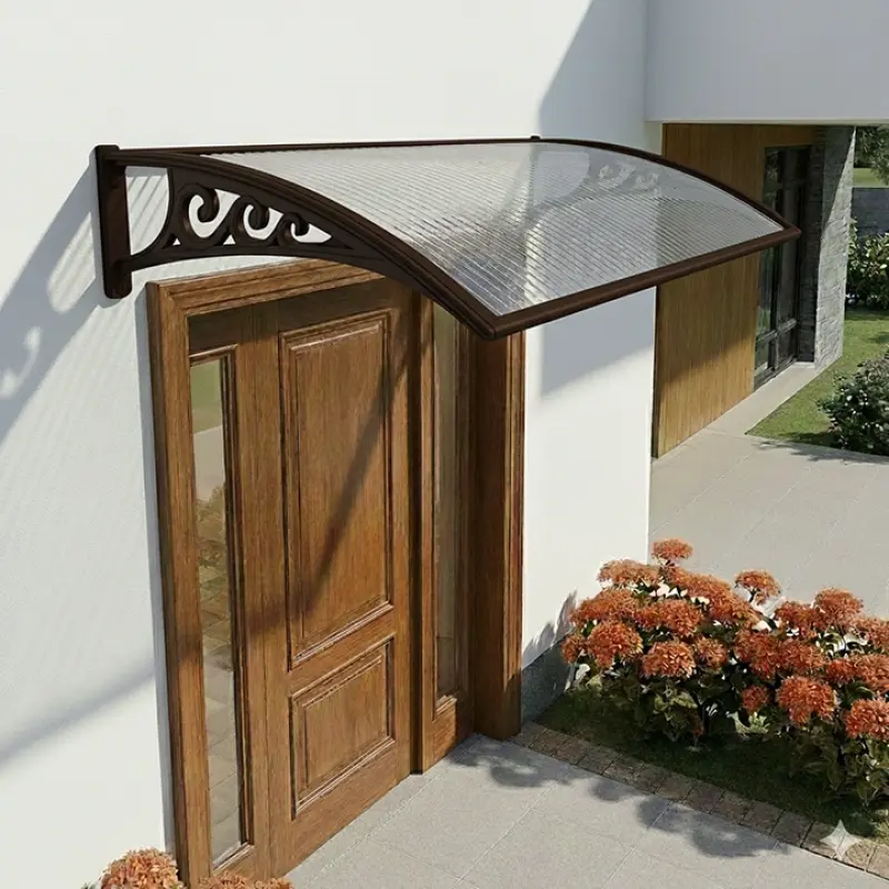 Plastik Gövdeli Sundurma Kahverengi