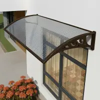 Plastik Gövdeli Sundurma Kahverengi