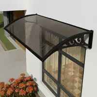 Plastik Gövdeli Sundurma Siyah