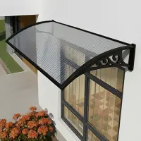 Plastik Gövdeli Sundurma Siyah