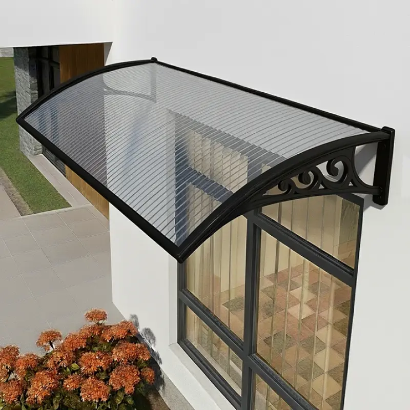 Plastik Gövdeli Sundurma Siyah